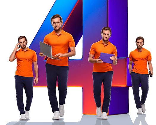 Великолепная четверка Ростелеком в&nbsp;село Гладковское (Курганская область)